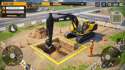 Скриншот 1 — Build Crew Excavator Simulator