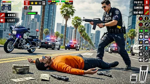 Скриншот 8 — Police Chase Simulator game