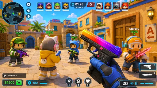 Скриншот 1 — Blox Strike Arena