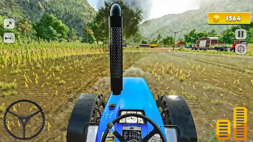 Скриншот 3 — Indian Farming Tractor Games
