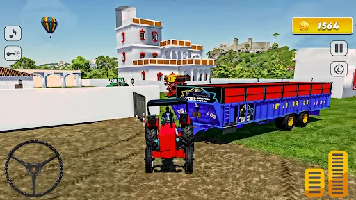 Скриншот 5 — Indian Farming Tractor Games