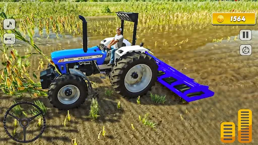 Скриншот 8 — Indian Farming Tractor Games