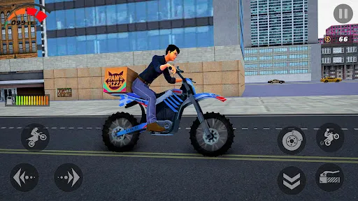 Скриншот 4 — Wheelie Moto 3d Bike Life Game