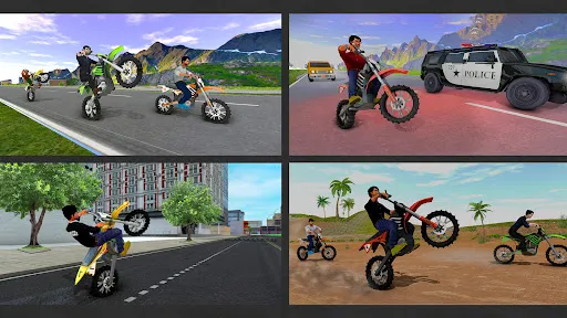 Скриншот 6 — Wheelie Moto 3d Bike Life Game