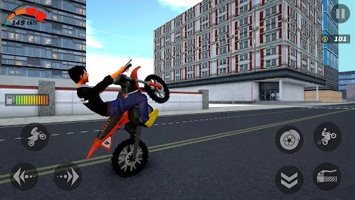 Скриншот 8 — Wheelie Moto 3d Bike Life Game