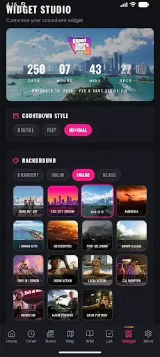 Скриншот 3 — GTA VI Companion & Countdown