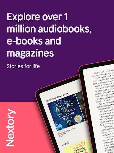 Скриншот 8 — Nextory: Audiobooks & E-books