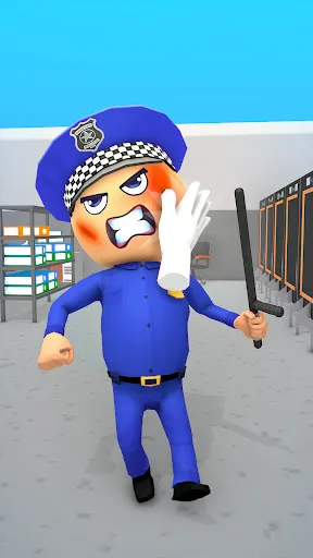 Скриншот 6 — Crazy Police - Игра пощечины