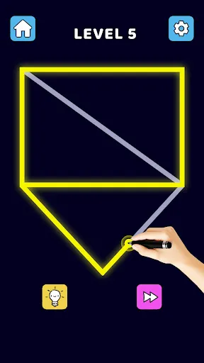 Скриншот 7 — Single Line Puzzle Drawing