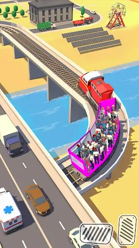 Скриншот 6 — Passenger Express Train Game