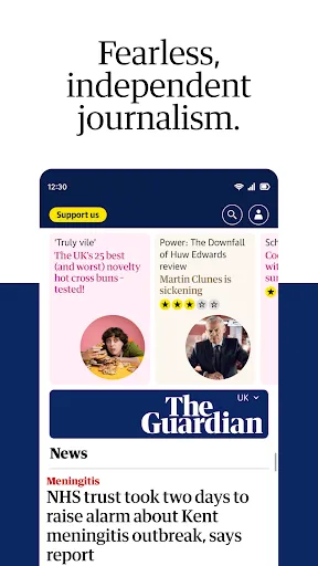 Скриншот 1 — The Guardian - UK & World News