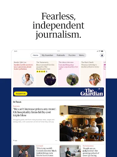 Скриншот 8 — The Guardian - UK & World News