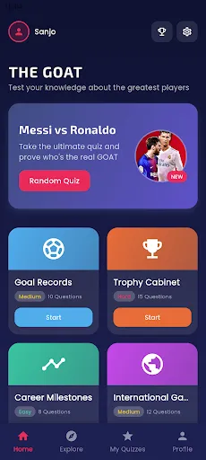 Скриншот 4 — The GOAT: Messi vs Ronaldo