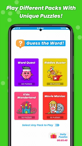 Скриншот 2 — Guess The Word: Puzzle Game