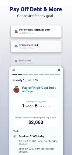 Скриншот 2 — 3Nickels: Invest, Budget, Save