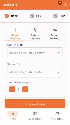 Скриншот 2 — Ahmedabad Metro (Official)