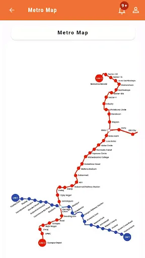 Скриншот 4 — Ahmedabad Metro (Official)