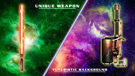 Скриншот 3 — Gun Simulator & Lightsaber