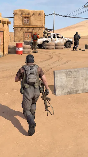 Скриншот 1 — Elite Commando: Gun Games