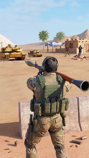 Скриншот 2 — Elite Commando: Gun Games