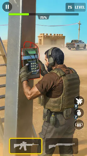 Скриншот 3 — Elite Commando: Gun Games
