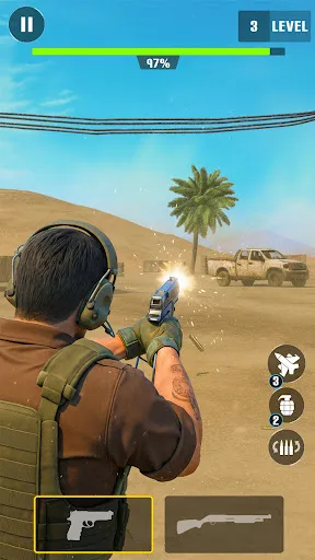 Скриншот 4 — Elite Commando: Gun Games
