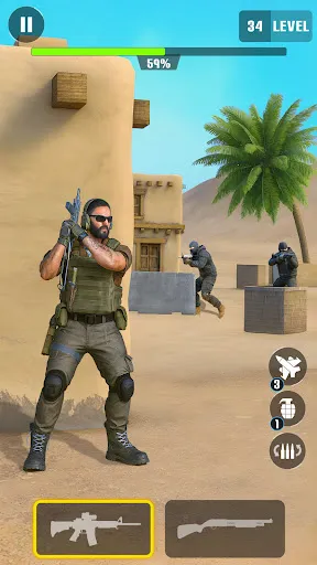 Скриншот 6 — Elite Commando: Gun Games