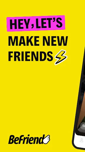 Скриншот 1 — BeFriend: make friends nearby