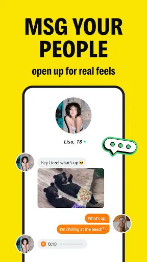 Скриншот 3 — BeFriend: make friends nearby