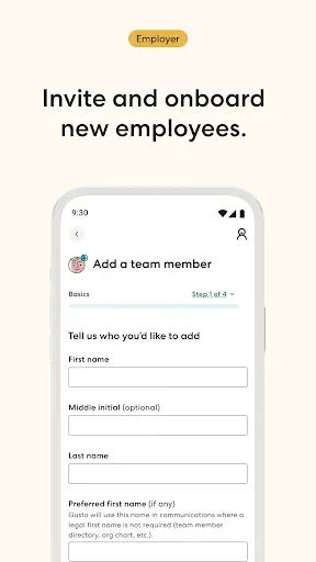 Скриншот 2 — Gusto Mobile