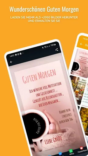 Скриншот 1 — Guten tag grüße mit bildern
