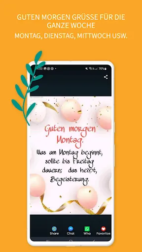 Скриншот 4 — Guten tag grüße mit bildern