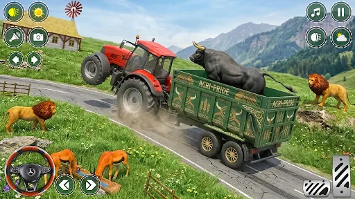 Скриншот 2 — Animal Transporter:cargo truck