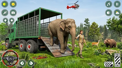 Скриншот 3 — Animal Transporter:cargo truck