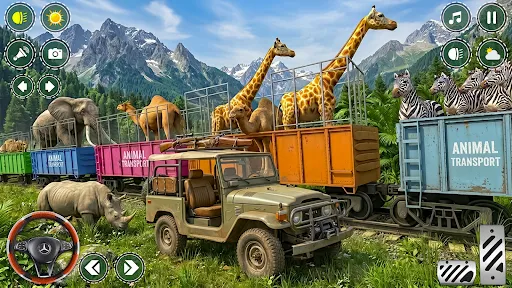 Скриншот 4 — Animal Transporter:cargo truck