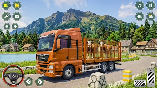 Скриншот 5 — Animal Transporter:cargo truck