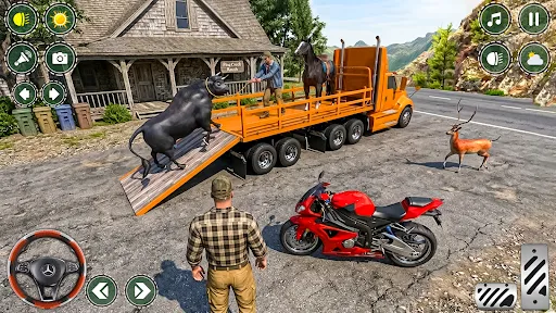 Скриншот 6 — Animal Transporter:cargo truck