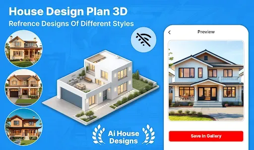 Скриншот 1 — Floor Plan Creator: Home DecAi