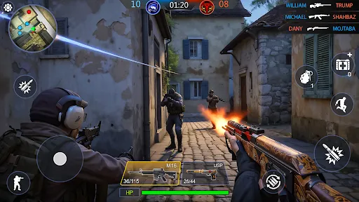 Скриншот 2 — FPS Shooting: Gun Games 3D