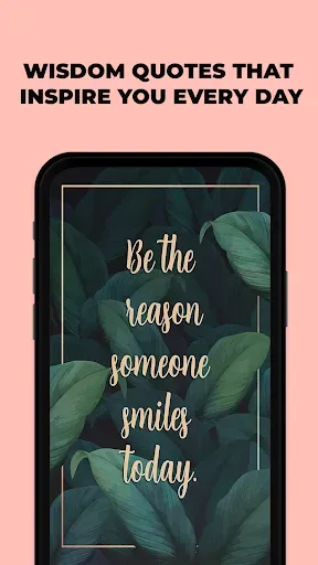 Скриншот 1 — Wisdom Quotes: Wise Words