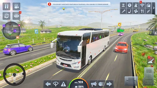 Скриншот 2 — Real Bus Simulator : My Bus 3D