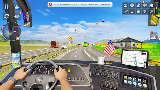 Скриншот 3 — Real Bus Simulator : My Bus 3D
