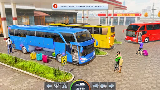 Скриншот 4 — Real Bus Simulator : My Bus 3D
