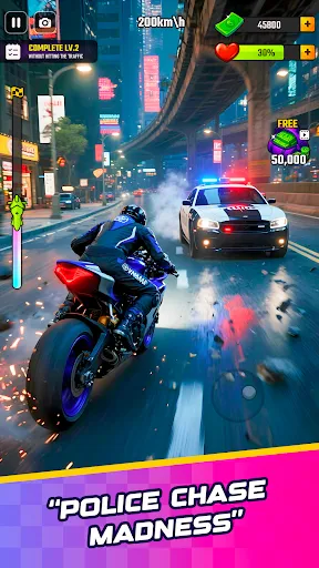 Скриншот 6 — Rush Игра Гоночные Мотоциклы
