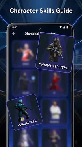 Скриншот 1 — Get Diamond Guide: FFF Skins