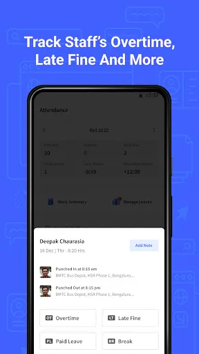 Скриншот 8 — PagarBook:Attendance & Payroll