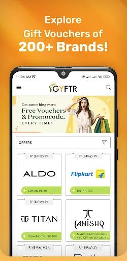 Скриншот 4 — GyFTR: Gift Cards & Vouchers