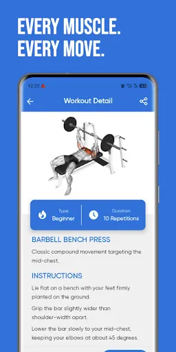 Скриншот 2 — GymGuru – Home & Gym Trainer
