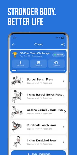 Скриншот 3 — GymGuru – Home & Gym Trainer