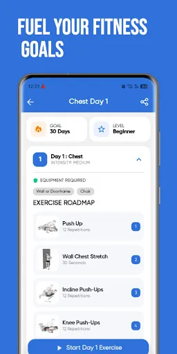 Скриншот 5 — GymGuru – Home & Gym Trainer